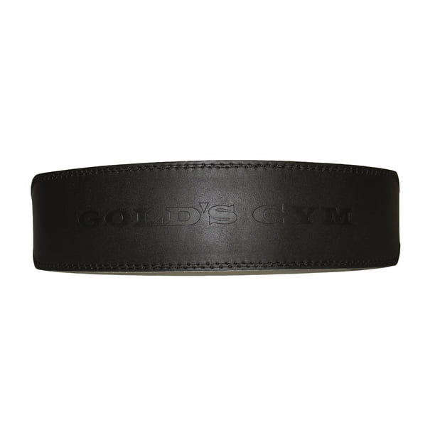 Golds Gym Weight-Lifting Split Foam Padded Leather Belt Size S/M Small /Medium 